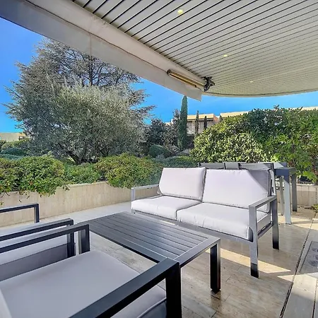 Immogroom - Close Beaches - Terrace With Sea View - Pool -ac Appartement Cannes