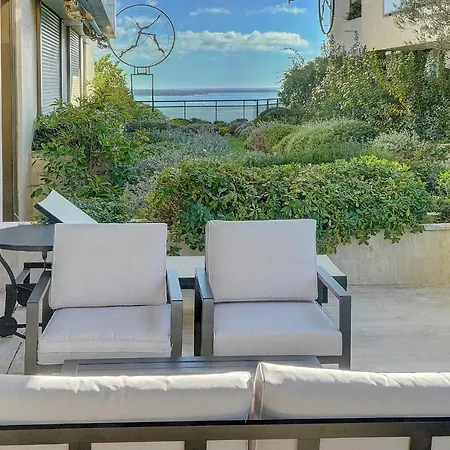 Immogroom - Close Beaches - Terrace With Sea View - Pool -ac Cannes